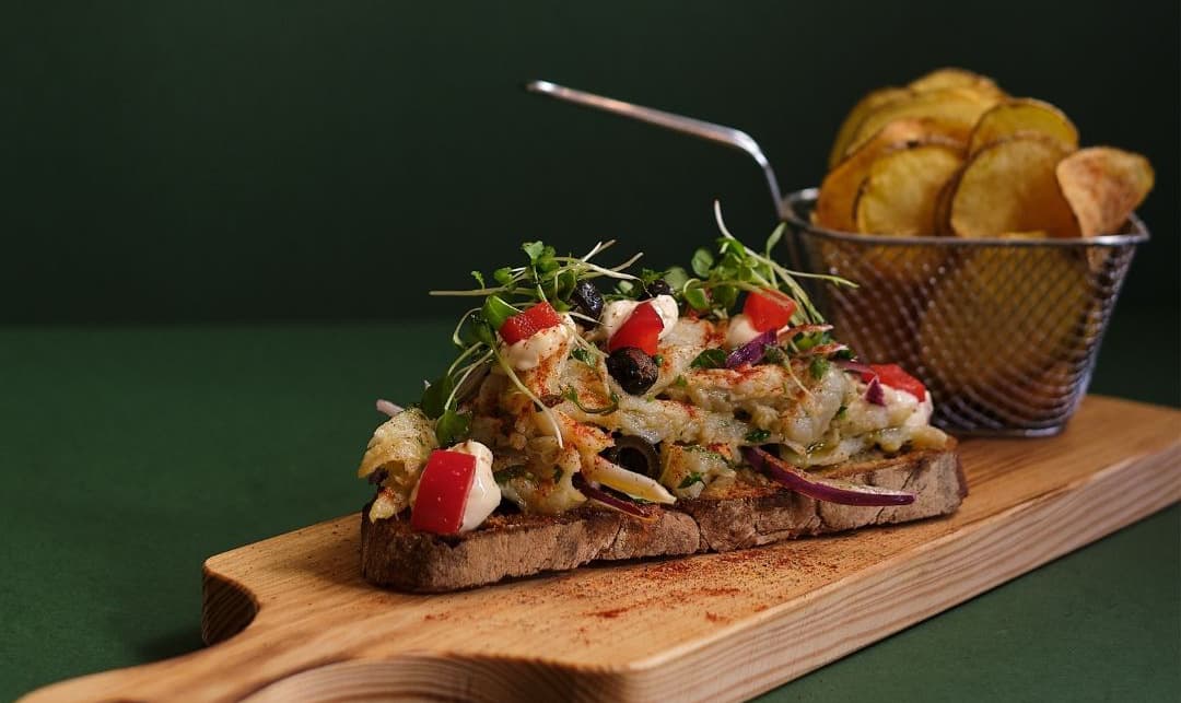 Tosta de bacalhau